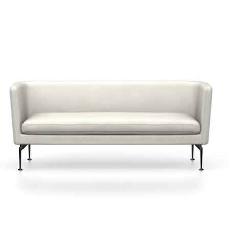 Suita Club Sofa sofa Vitra Basic Dark Vitra Leather - Snow 