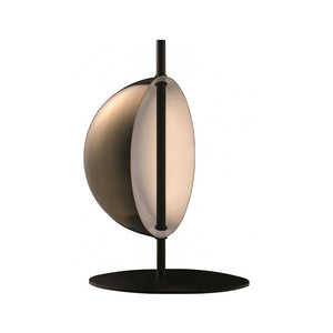Superluna Table Lamp Table Lamps Oluce Anodic brass/Black stem 