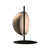 Superluna Table Lamp Table Lamps Oluce Anodic brass/Black stem 