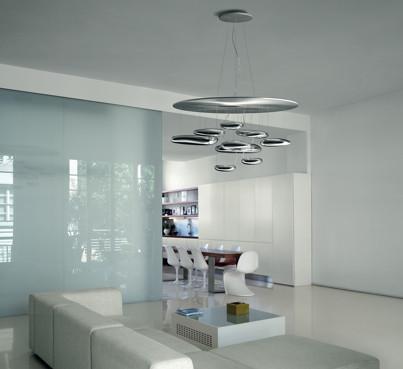 Mercury Suspension Lamp hanging lamps Artemide 