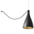 Swell Narrow Pendant hanging lamps Pablo Black/Brass 