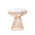 Switch Table/Stool side/end table Bend Goods Copper+$80.00 White Vegan Leather Pad +$100.00 