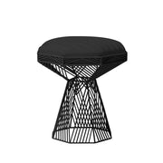 Switch Table/Stool side/end table Bend Goods Black Black Vegan Leather Pad +$100.00 