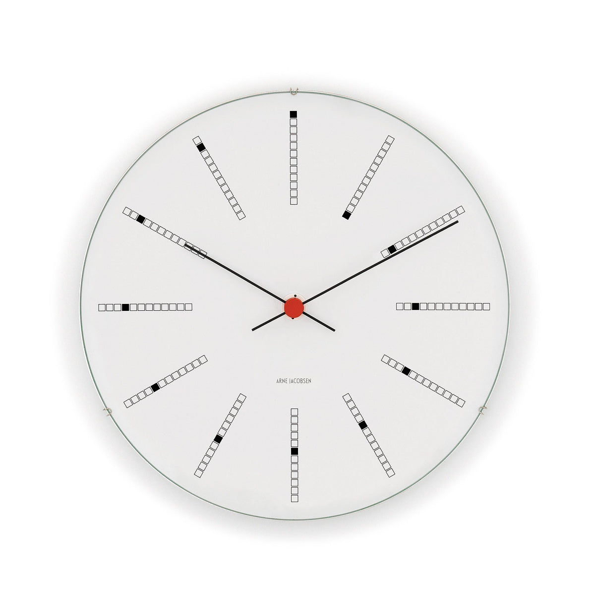 Bankers Wall Clock, 11.4&quot; Decor Arne Jacobsen 