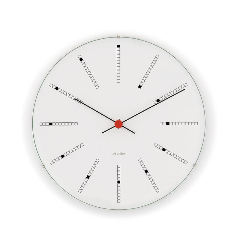 Bankers Wall Clock, 11.4" Decor Arne Jacobsen 