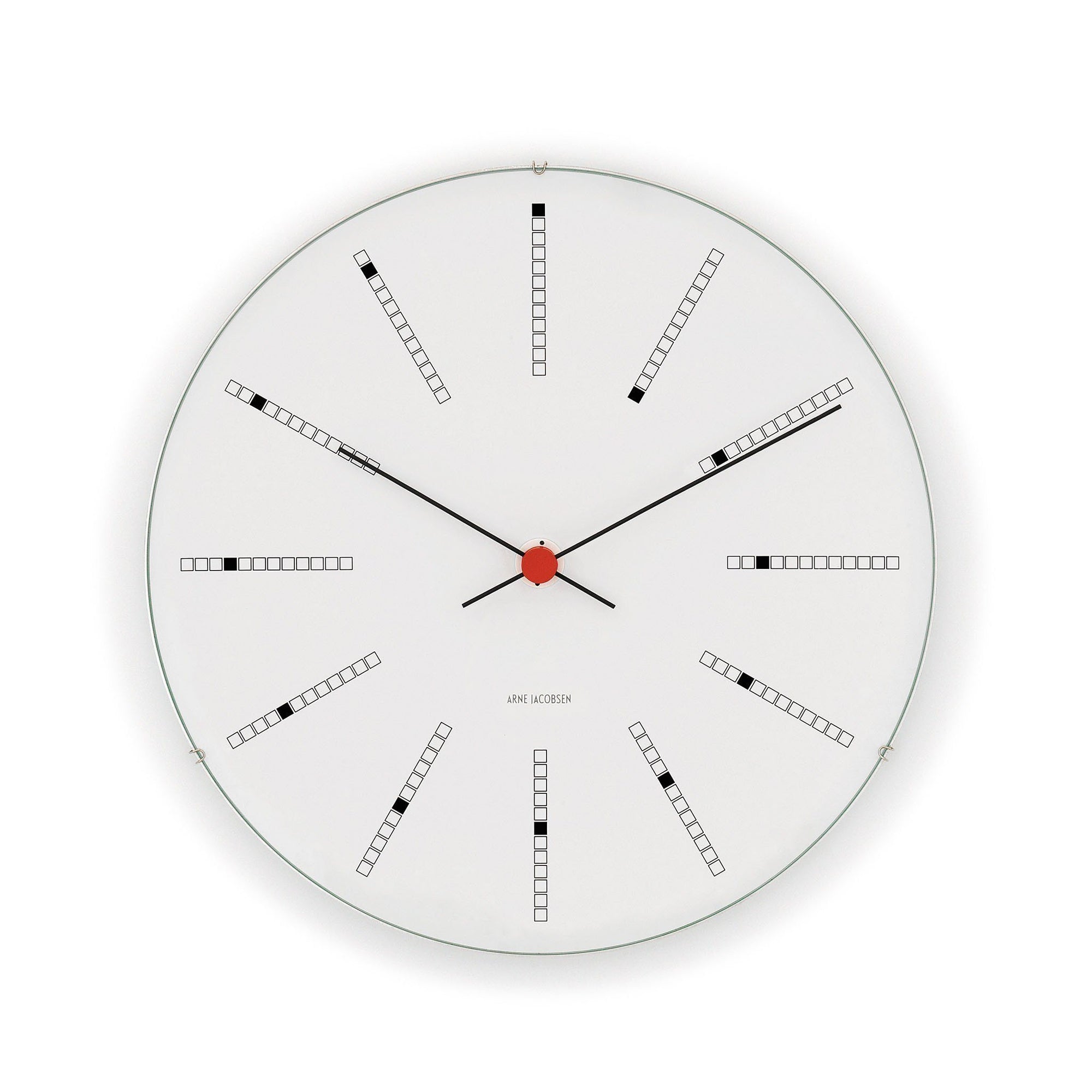 Bankers Wall Clock, 6.3" Decor Arne Jacobsen 