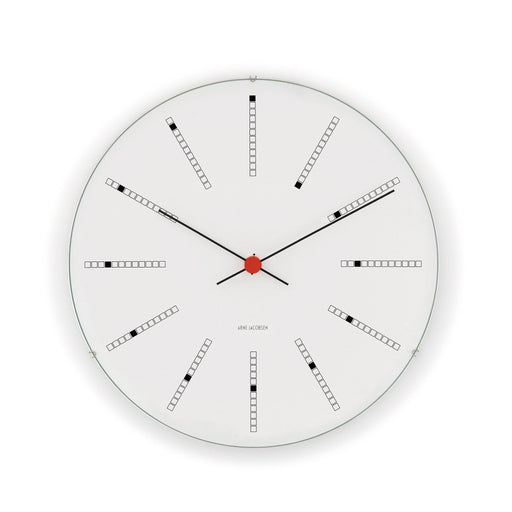 Bankers Wall Clock, 19" Decor Arne Jacobsen 