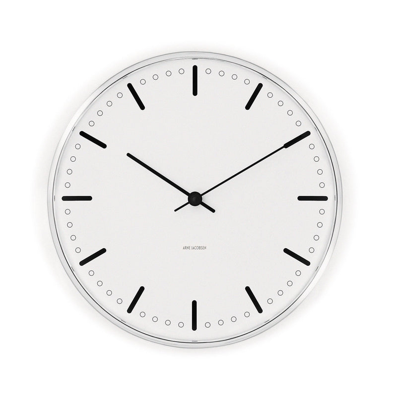 City Hall Clock, 8.3" Decor Arne Jacobsen 