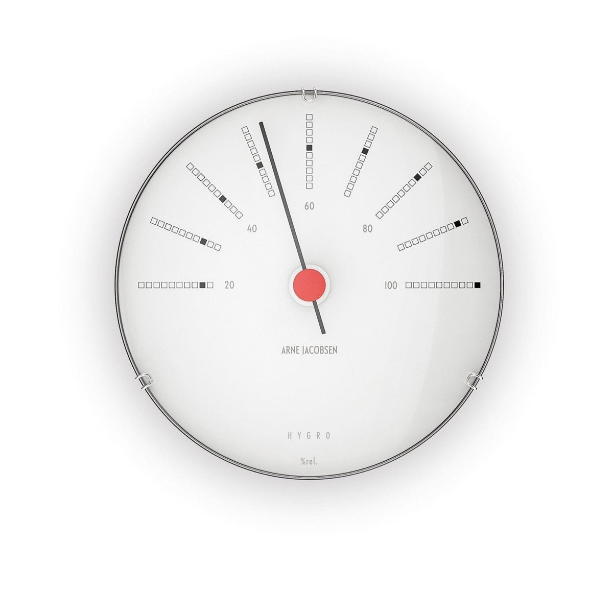 Bankers Hygrometer, 4.7&quot; Decor Arne Jacobsen 