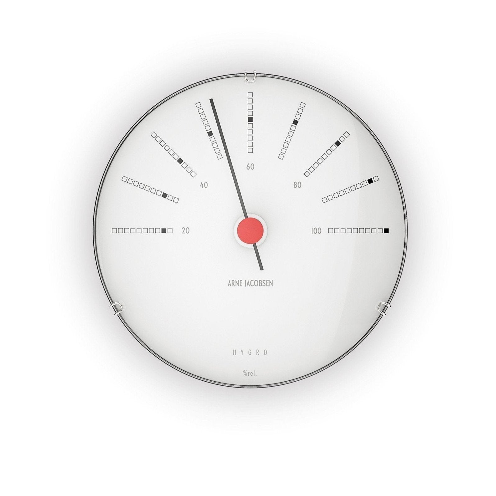 Bankers Hygrometer, 4.7" Decor Arne Jacobsen 