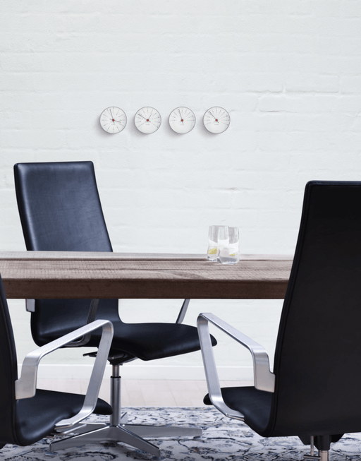 Bankers Hygrometer, 4.7" Decor Arne Jacobsen 