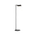 Tab Floor LED Lamp 90° Rotatable Head Floor Lamps Flos Black 