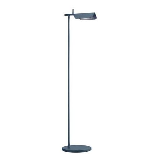 Tab Floor LED Lamp 90° Rotatable Head Floor Lamps Flos Matte Blue 