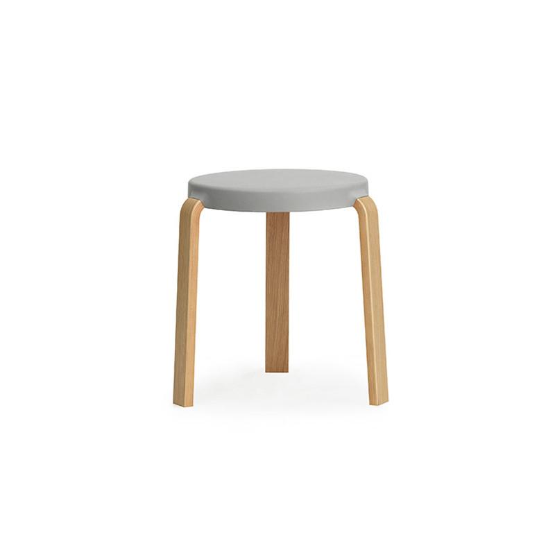 Tap Stool Stools Normann Copenhagen Oak Grey 