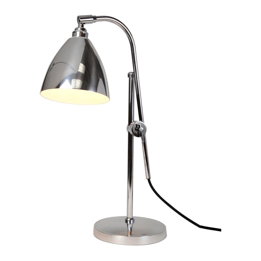 Task Table Lamp Table Lamps Original BTC Polished Aluminum 