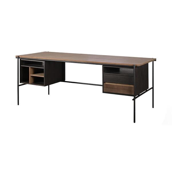 Teak Oscar Desk With Drawers Desks Ethnicraft 
