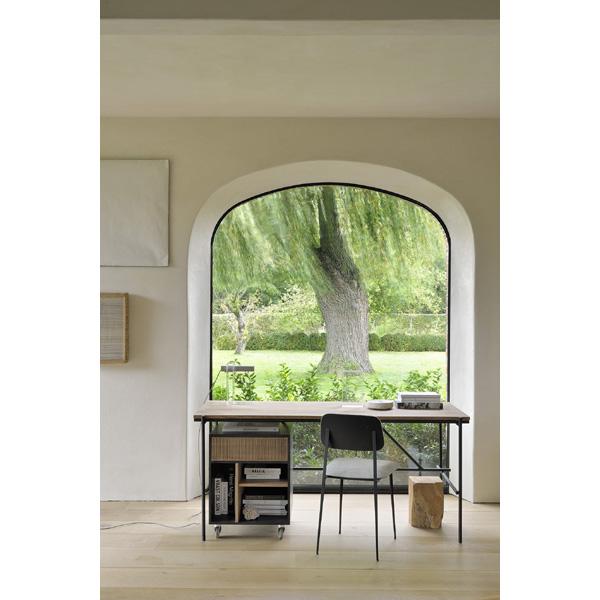 Teak Oscar Desk With Drawers Desks Ethnicraft 