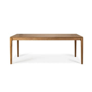 Teak Bok Dining Table Dining Tables Ethnicraft White Oak 79" 