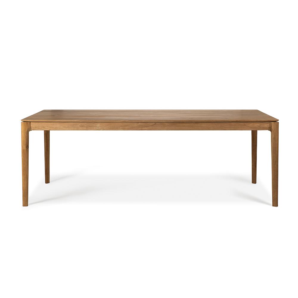 Teak Bok Dining Table Dining Tables Ethnicraft White Oak 87" 