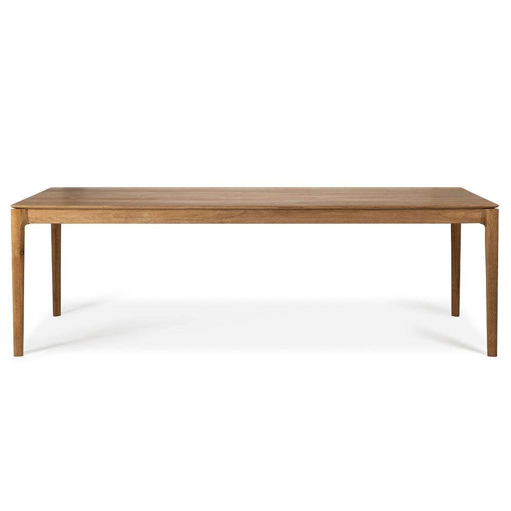 Teak Bok Dining Table Dining Tables Ethnicraft White Oak 94" 