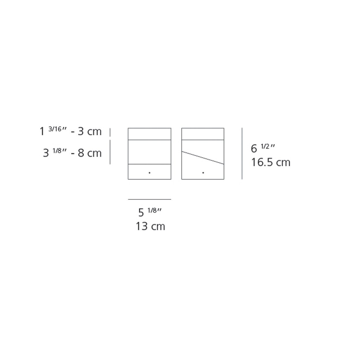 Tetragono Outdoor LED Wall Light Outdoor Lighting Artemide 