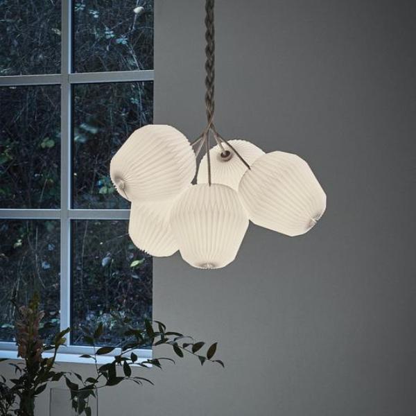 The Bouquet Chandelier Medium 5 Shades Pendant Lights Original BTC 