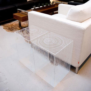 Timber Table side/end table Gus Modern 