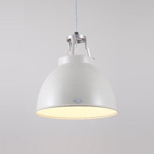 Titan Size 1 Pendant Light suspension lamps Original BTC Putty Grey/White Interior 