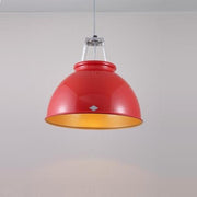 Titan Size 1 Pendant Light suspension lamps Original BTC Red/Gold Interior 