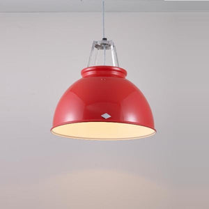 Titan Size 3 Pendant Light suspension lamps Original BTC Red/White Interior 