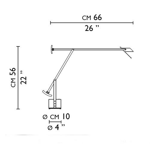 Tizio 35 Table Lamp Table Lamps Artemide 