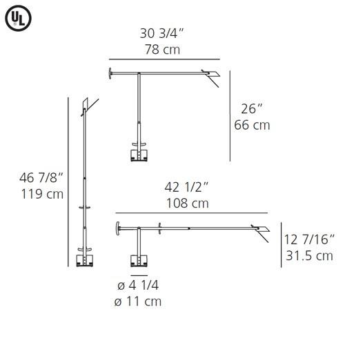 Tizio Classic LED Table Lamp Table Lamps Artemide 