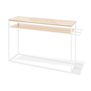 Tobias Console Table Console Table Gus Modern Blonde Ash 