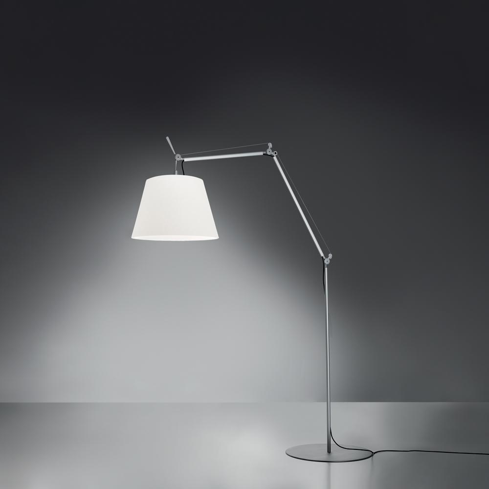 Tolomeo Mega Outdoor floor Outdoor Lighting Artemide Spun White 