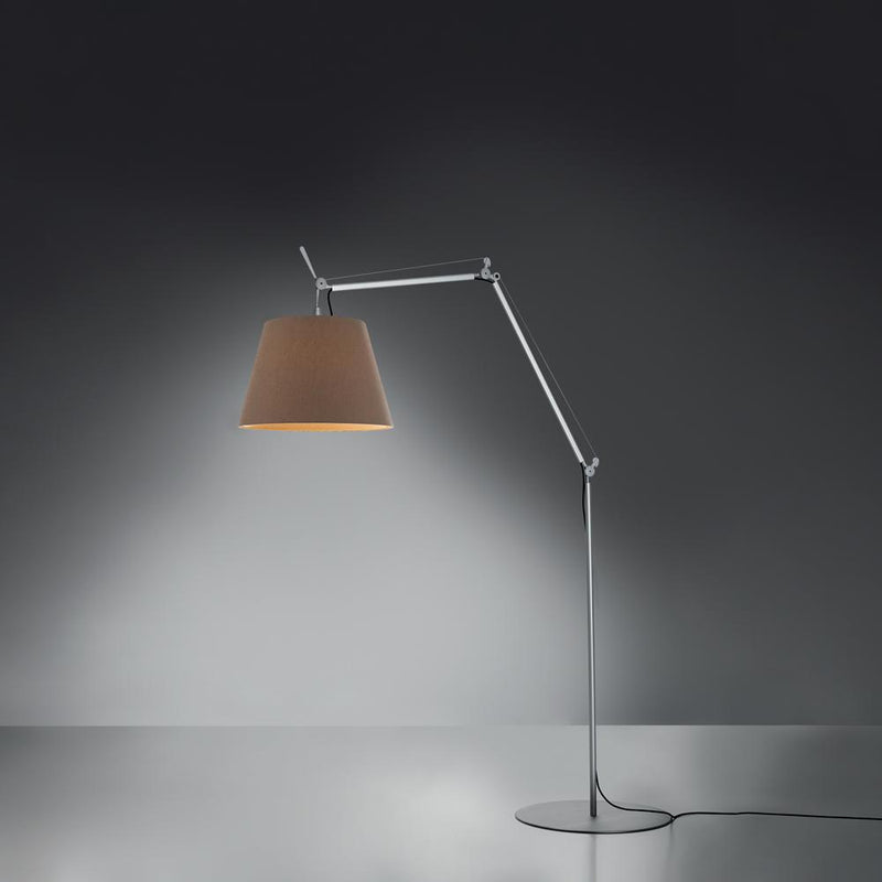 Tolomeo Mega Outdoor floor Outdoor Lighting Artemide Weave Dove Grey 