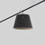 Tolomeo Mega Outdoor Hook Suspension Outdoor Lighting Artemide Weave Black 