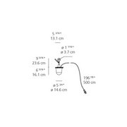 Tolomeo Outdoor Lantern Hook Outdoor Lighting Artemide 