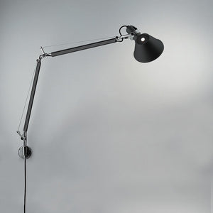 Tolomeo Classic Wall Lamp wall / ceiling lamps Artemide S Bracket Black 