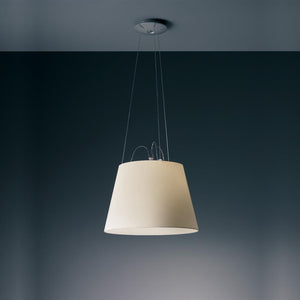 Tolomeo Mega Suspension Lamp hanging lamps Artemide 17" Parchment Shade 