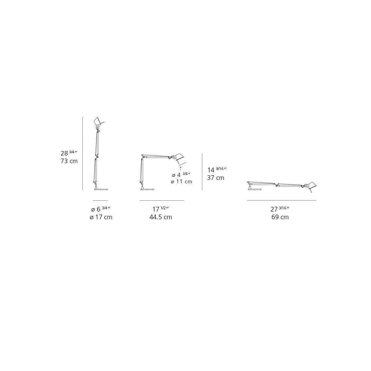 Tolomeo Micro Table Lamp Table Lamps Artemide 