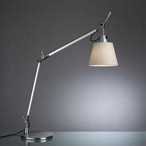 Tolomeo Table Lamp With Shade Table Lamps Artemide table base - parchment shade 