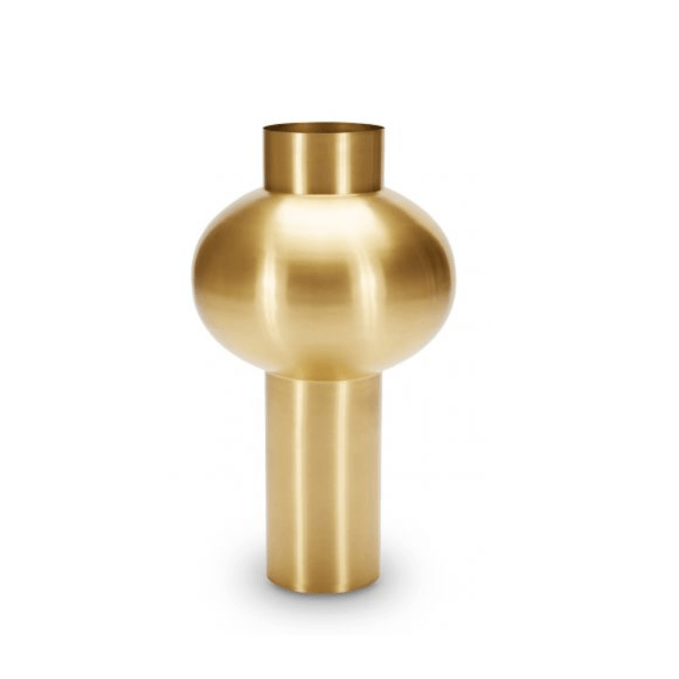 Beat Vessel Vases Tom Dixon Top Brass 