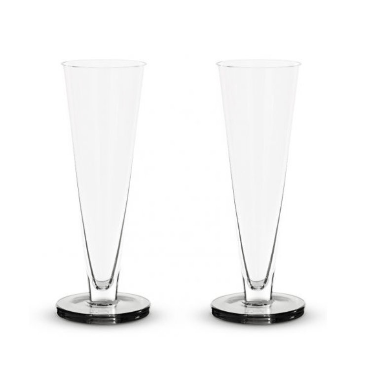 Puck Flute Glass x2 Kitchen Tom Dixon 