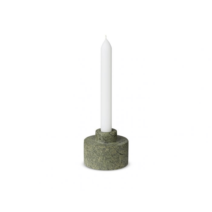 Rock Candle Holder Large Green Candles and Candleholders Tom Dixon 