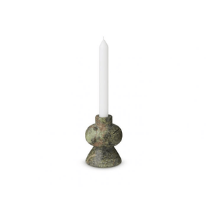 Rock Candle Holder Large Green Candles and Candleholders Tom Dixon 