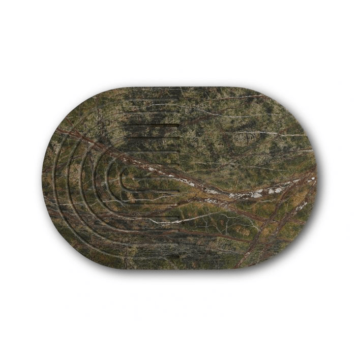 Rock Serving Board Oblong Green Kitchen Tom Dixon 