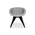 Scoop Low Chair With Wood Legs Side/Dining Tom Dixon Hallingdal 65 0130 Black Oak 