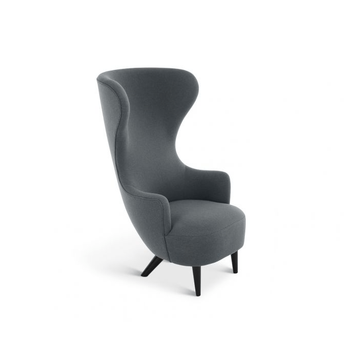 Wingback Chair lounge chair Tom Dixon Hallingdal 65 0130 Black Oak 