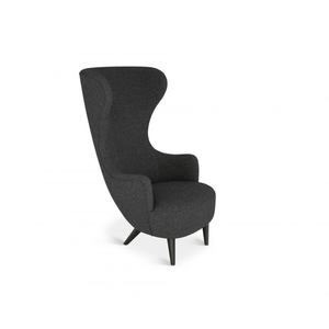 Wingback Chair lounge chair Tom Dixon Hallingdal 65 0180 Black Oak 