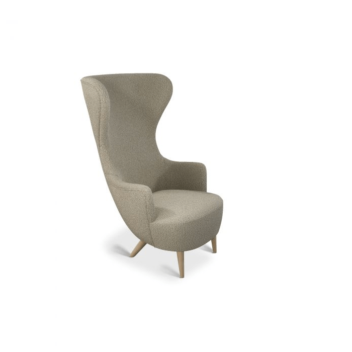 Wingback Chair lounge chair Tom Dixon Storr 0501 Natural Oak 